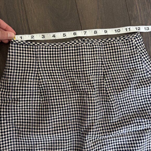 Vintage Gingham Mini Skirt (XS) - Picture 5 of 6